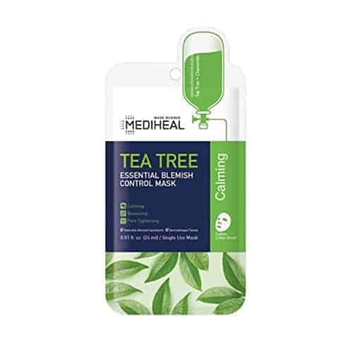 mediheal tea tree mask for acne-prone skin