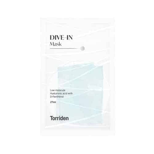 torriden dive in mask for hydrating