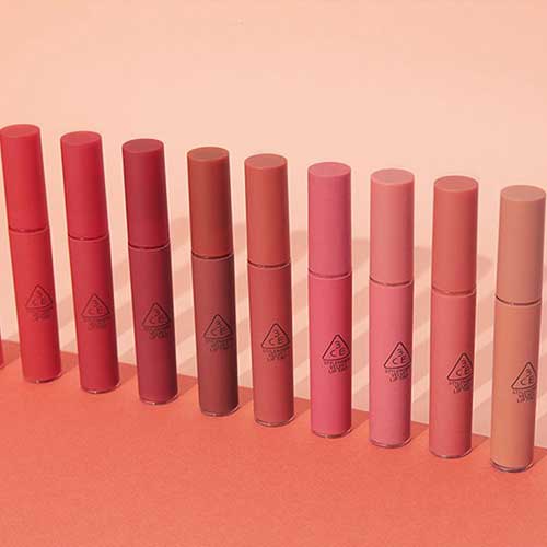 korean makeup 3ce lipstick