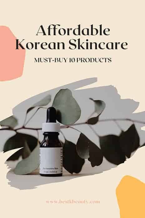 affordable korean skincare