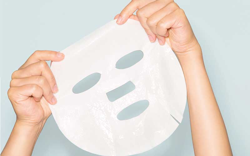 Koreanische Gesichtsmaske für trockene Haut
