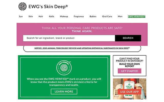 ewg skin deep method laundry detergent