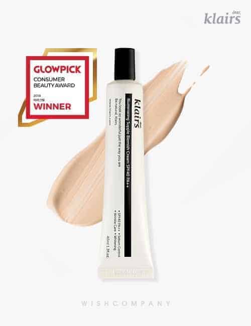 Klaitprs Illuminating Supple Blemish Cream received GlowPick Consumer Beauty Award