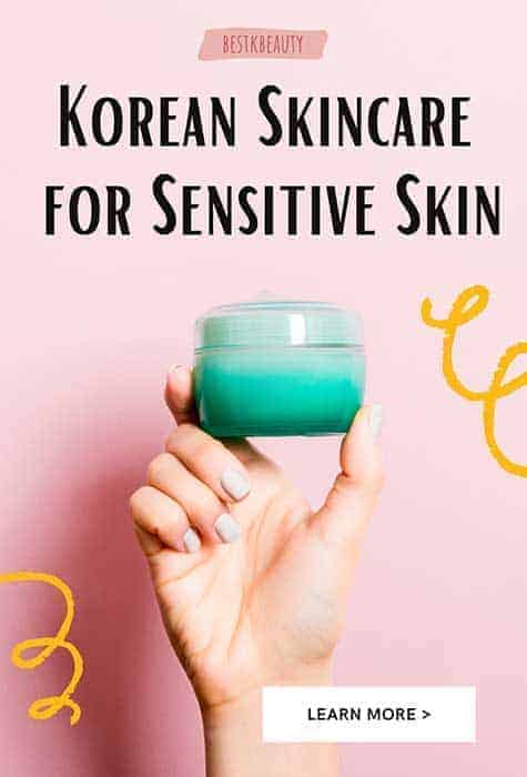 korean skincare for sensitive skin