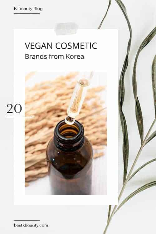 vegan Korean skincare brands