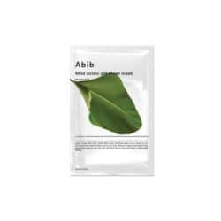 Abib - Maschera in tessuto a pH acido delicato - 4 tipi Heartleaf Fit
