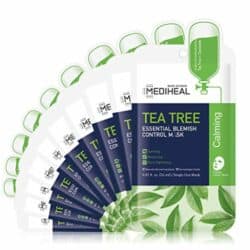 Opisyal ng MEDIHEAL [No 1 Sheet Mask ng Korea] - Tea Tree Essential Blemish Control Mask