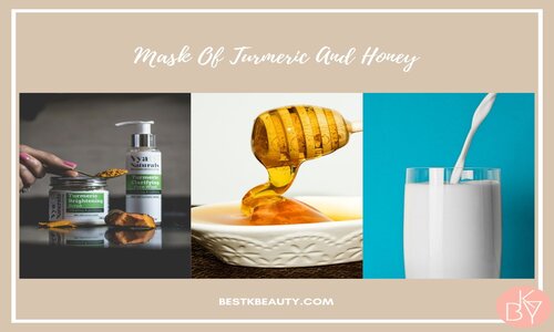 mask of tumeric and honey homemade face mask