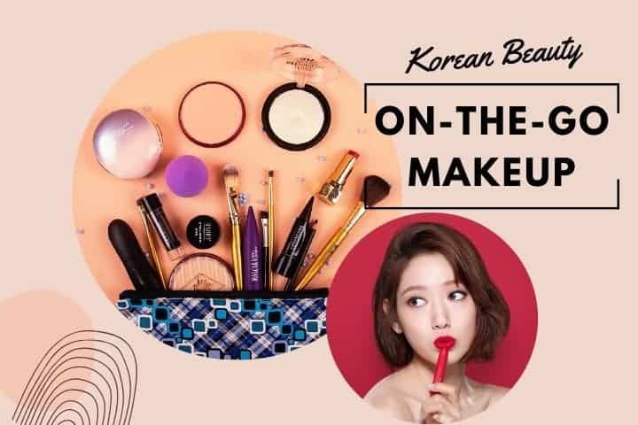 Koreanisches Schönheits-Make-up für unterwegs
