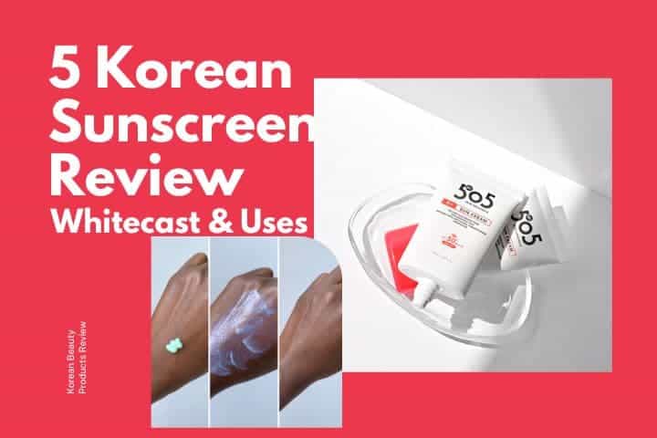 Rezension zu koreanischen Sonnenschutzmitteln