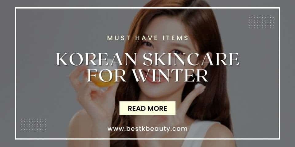korean skincare for winter